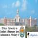 Krishna University to Conduct B.Pharmacy Spot Admission on February 3; Check Details Here